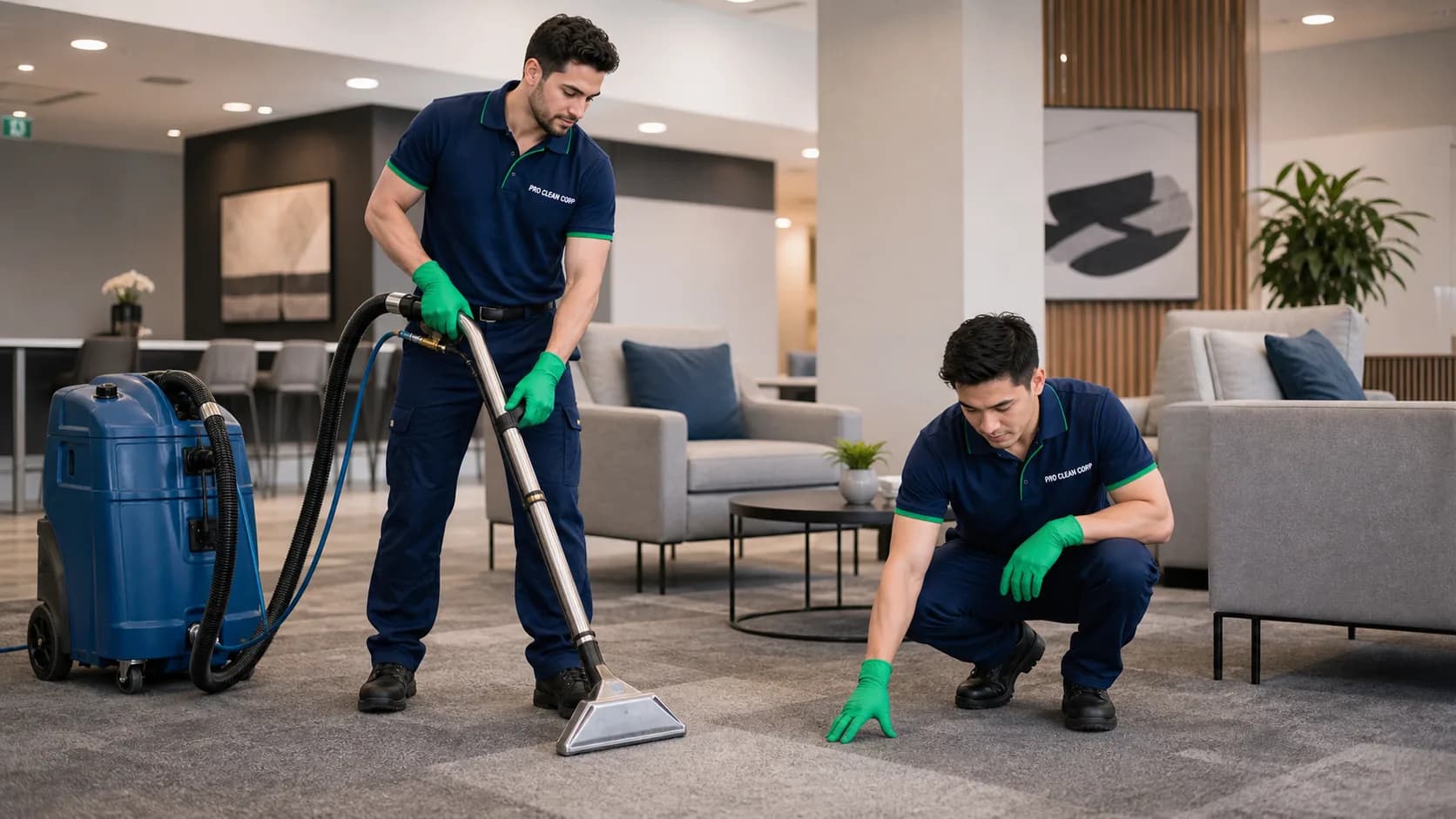Our Cleaning Process in Action