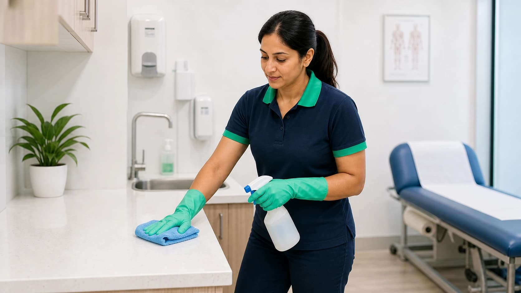 Medical Centre Cleaning Overview Newington
