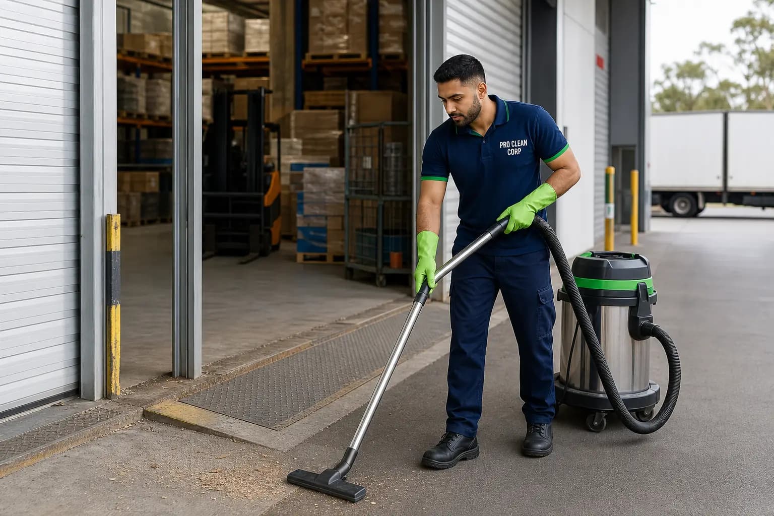 Warehouse Cleaning Overview Newington